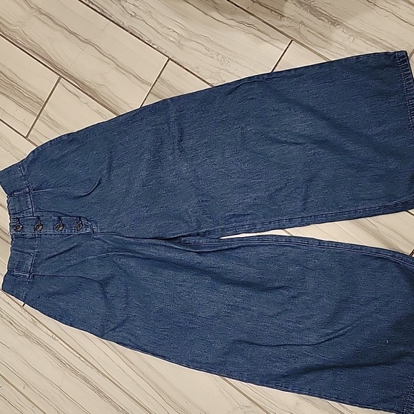 GU high rise wide leg denim - Picture 1 of 4